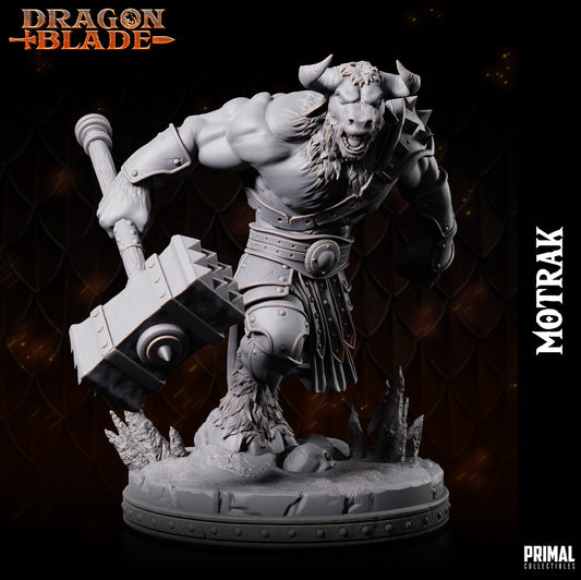 Minotaur Warriors | Primal Collectibles | Compatible with D&D/AoS | Fantasy