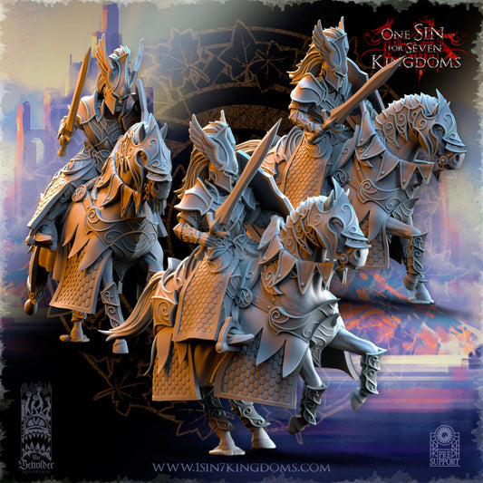 Knights of Ashur | The Beholder Miniatures | Compatible with D&D/AoS | Fantasy | Tabletop RPG