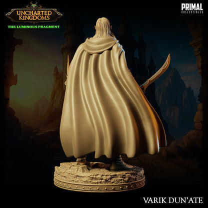 Dark Elf Varik | Primal Collectibles | Compatible with D&D/AoS | Fantasy