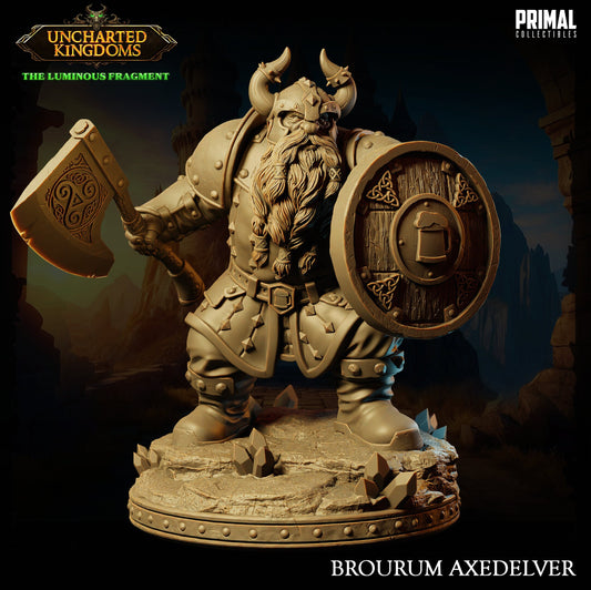 Dwarf Brourum | Primal Collectibles | Compatible with D&D/AoS | Fantasy