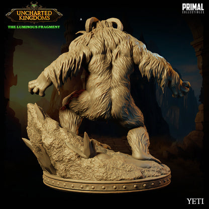 Frost Yeti | Primal Collectibles | Compatible with D&D/AoS | Fantasy