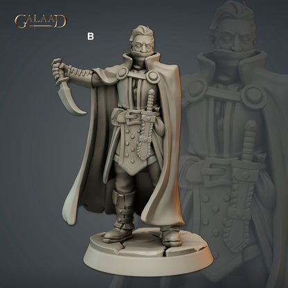 Thieves Guild Member | Galaad Miniatures | Compatible with D&D/AoS | Fantasy | Tabletop RPG