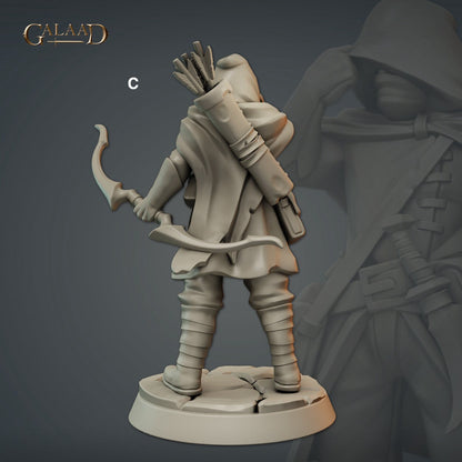Thieves Guild Member | Galaad Miniatures | Compatible with D&D/AoS | Fantasy | Tabletop RPG