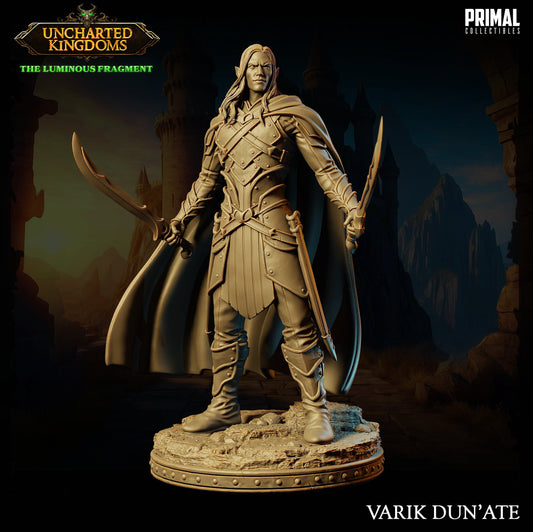 Dark Elf Varik | Primal Collectibles | Compatible with D&D/AoS | Fantasy