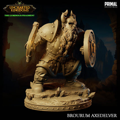 Dwarf Brourum | Primal Collectibles | Compatible with D&D/AoS | Fantasy