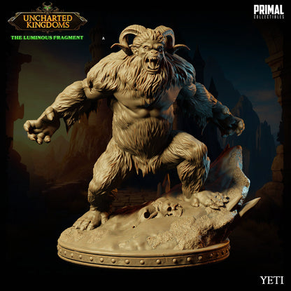 Frost Yeti | Primal Collectibles | Compatible with D&D/AoS | Fantasy