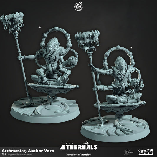 Archmaster Asabar Vara | CastnPlay | Compatible with D&D/AoS | Fantasy