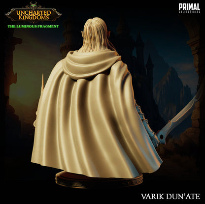 Dark Elf Varik Bust | Primal Collectibles | Compatible with D&D/AoS | Fantasy