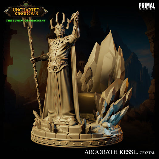 Dark Wizard Argorath | Primal Collectibles | Compatible with D&D/AoS | Fantasy
