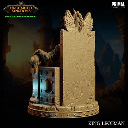 Undead King Leofman | Primal Collectibles | Compatible with D&D/AoS | Fantasy