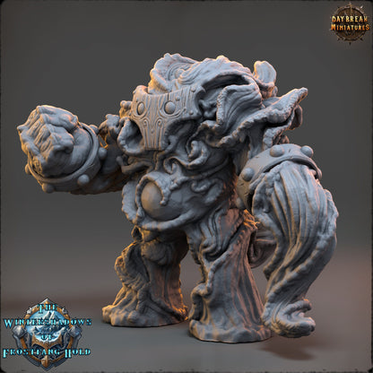 GlacierFlame Guardian | DayBreak Miniatures | Compatible with D&D/AOS | Fantasy | Tabletop RPG