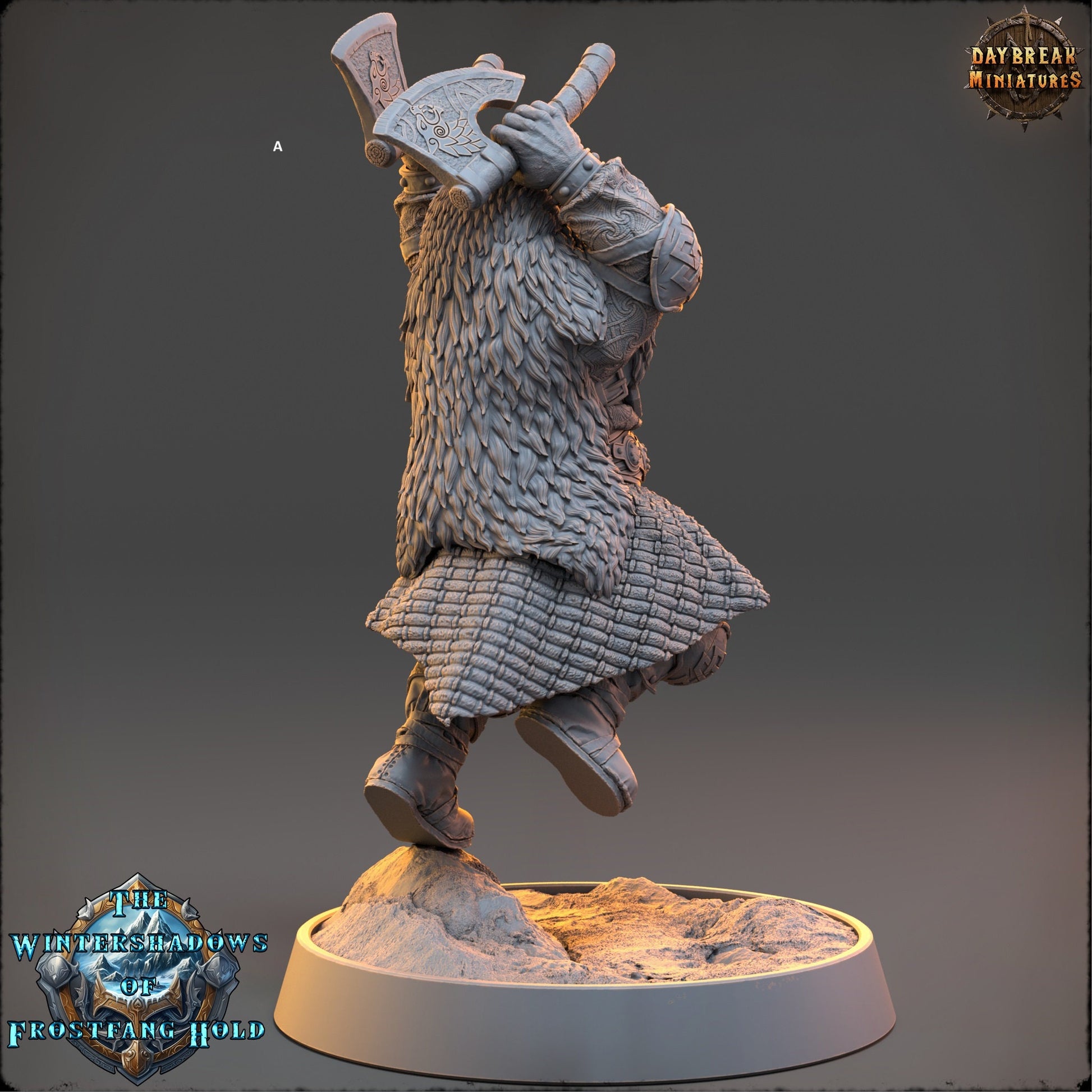Frostfang Defenders | DayBreak Miniatures | Compatible with D&D/AOS | Fantasy | Tabletop RPG