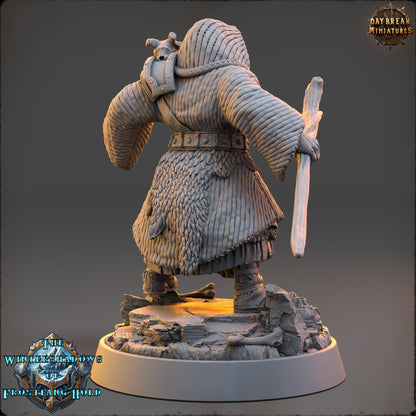 Vidar Frostwind | DayBreak Miniatures | Compatible with D&D/AOS | Fantasy | Tabletop RPG