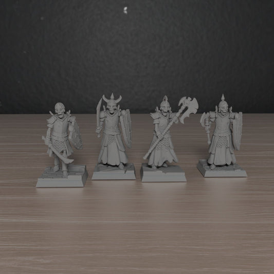 Undead Skeleton Warrior | Galaad Miniatures | Compatible with D&D/AoS | Fantasy | Tabletop RPG