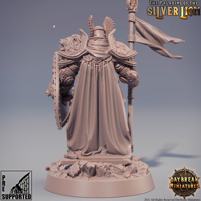 Paladin Knights of the Silver Lion | DayBreak Miniatures | Compatible with D&D/AOS | Fantasy | Tabletop