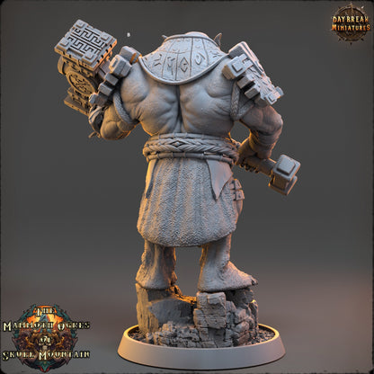Mammoth Ogres with Great Weapons | DayBreak Miniatures | Compatible with D&D/AOS | Fantasy | Tabletop