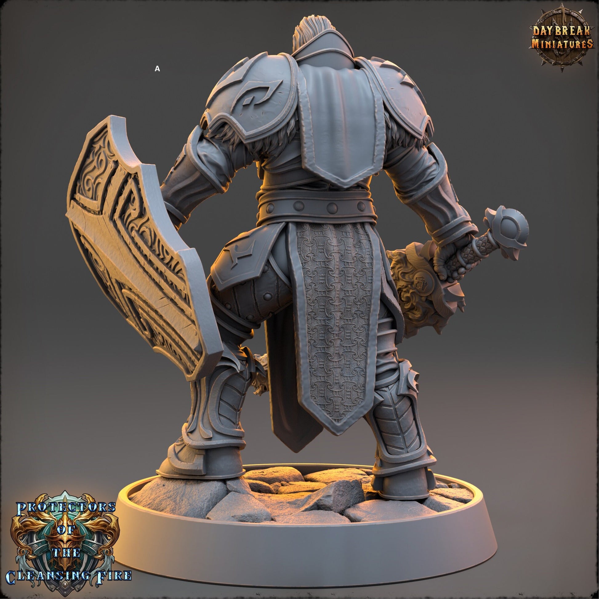 Defenders of the Cleansing Flame | DayBreak Miniatures | Compatible with D&D/AOS | Fantasy | Tabletop