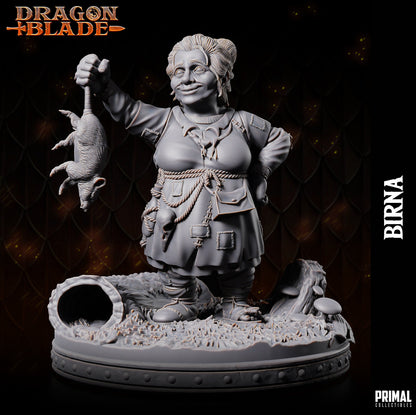 Female Dwarf Birna | Primal Collectibles | Compatible with D&D/AoS | Fantasy