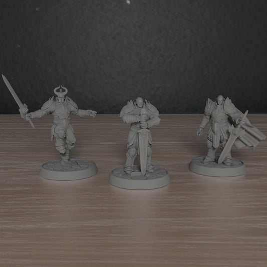 Warrior of the Cleansing Flame | DayBreak Miniatures | Compatible with D&D/AOS | Fantasy | Tabletop