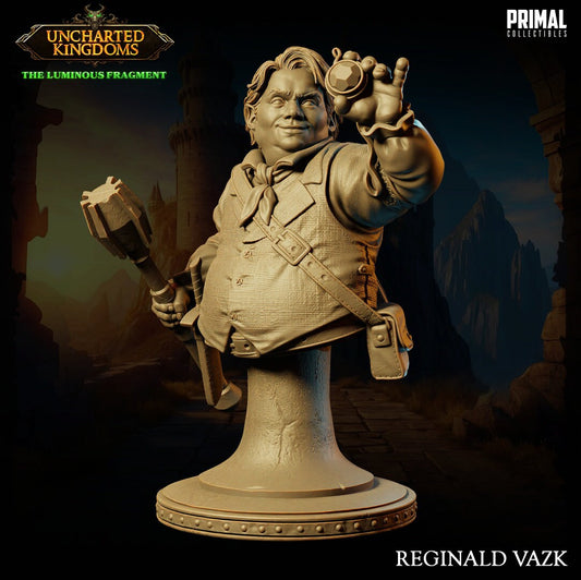 Halfling Rogue Reginald Bust | Primal Collectibles | Compatible with D&D/AoS | Fantasy