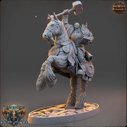 Cleansing Flame Knight | DayBreak Miniatures | Compatible with D&D/AOS | Fantasy | Tabletop