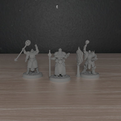 Mage of the Cleansing Flame | DayBreak Miniatures | Compatible with D&D/AOS | Fantasy | Tabletop