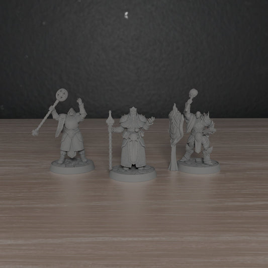 Mage of the Cleansing Flame | DayBreak Miniatures | Compatible with D&D/AOS | Fantasy | Tabletop