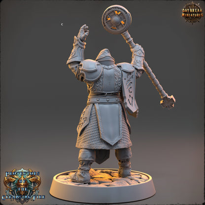 Mage of the Cleansing Flame | DayBreak Miniatures | Compatible with D&D/AOS | Fantasy | Tabletop