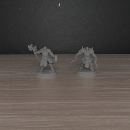 Fighter of the Cleansing Flame | DayBreak Miniatures | Compatible with D&D/AOS | Fantasy | Tabletop