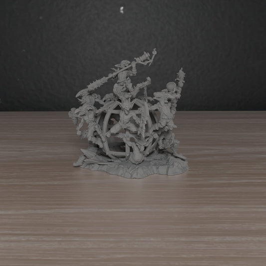 Goblin Doom Ball | CastnPlay Miniatures | Compatible with D&D/AoS | Fantasy | Tabletop RPG
