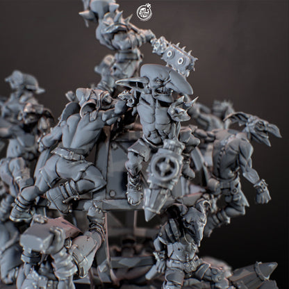 Goblin Doom Ball | CastnPlay Miniatures | Compatible with D&D/AoS | Fantasy | Tabletop RPG