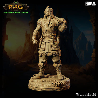 Barbarian Wulfheim | Primal Collectibles | Compatible with D&D/AoS | Fantasy