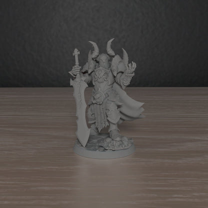 Lord of Destruction Vrolok | The Beholder Miniatures | Compatible with D&D/AoS | Fantasy | Tabletop RPG