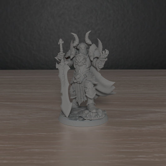 Lord of Destruction Vrolok | The Beholder Miniatures | Compatible with D&D/AoS | Fantasy | Tabletop RPG