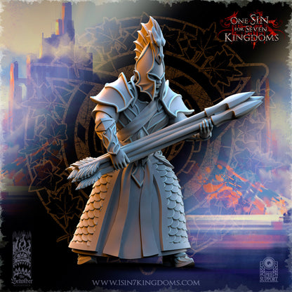 SilverMoor Elf Ballista | The Beholder Miniatures | Compatible with D&D/AoS | Fantasy | Tabletop RPG