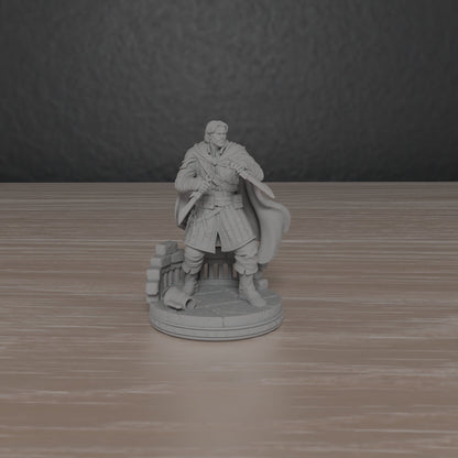 Human Rogue Pablo | Primal Collectibles | Compatible with D&D/AoS | Fantasy
