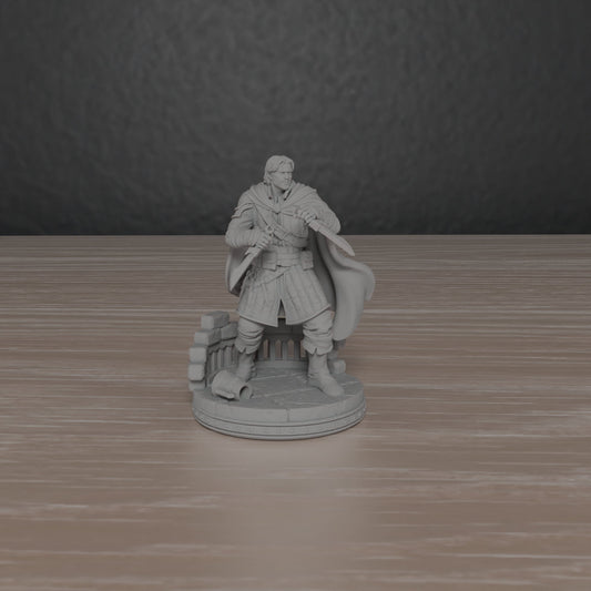 Human Rogue Pablo | Primal Collectibles | Compatible with D&D/AoS | Fantasy