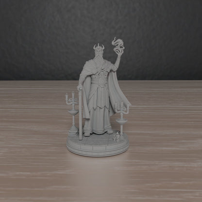 Human Mage Malachi | Primal Collectibles | Compatible with D&D/AoS | Fantasy
