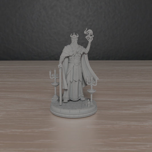 Human Mage Malachi | Primal Collectibles | Compatible with D&D/AoS | Fantasy