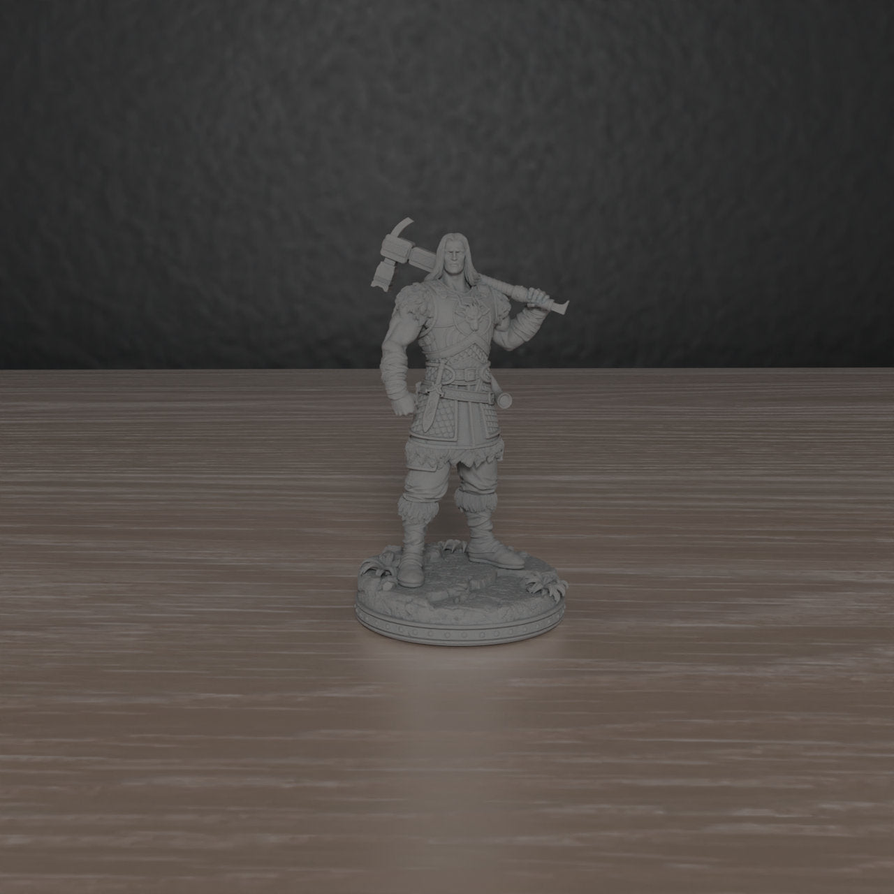 Barbarian Wulfheim | Primal Collectibles | Compatible with D&D/AoS | Fantasy