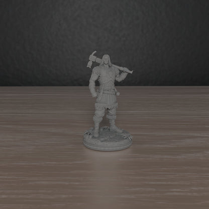 Barbarian Wulfheim | Primal Collectibles | Compatible with D&D/AoS | Fantasy