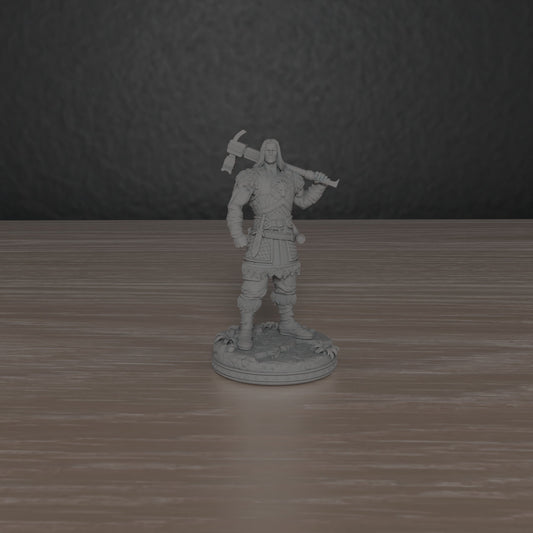 Barbarian Wulfheim | Primal Collectibles | Compatible with D&D/AoS | Fantasy