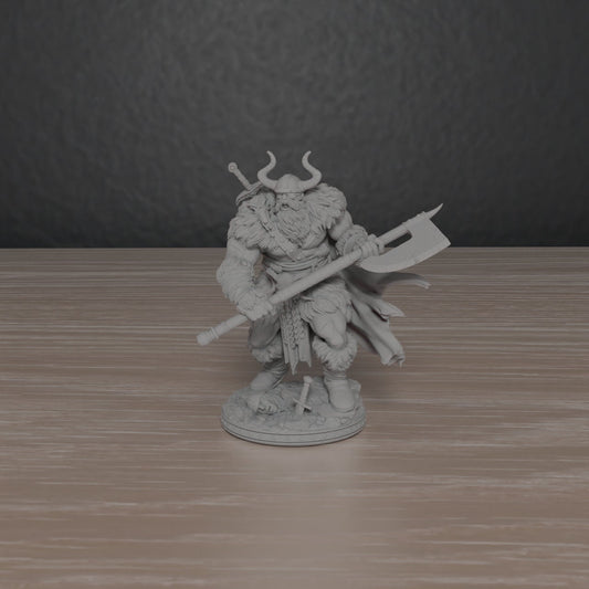 Barbarian King Jagard | Primal Collectibles | Compatible with D&D/AoS | Fantasy
