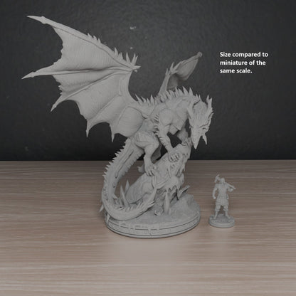 Ice Dragon Frostbite | Primal Collectibles | Compatible with D&D/AoS | Fantasy