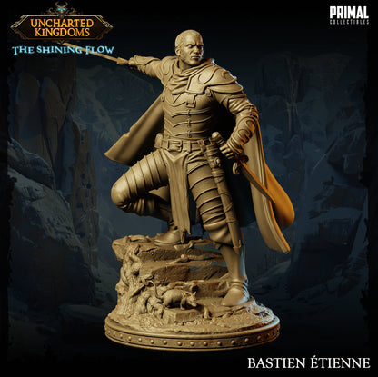 Human Male Assassin Bastien | Primal Collectibles | Compatible with D&D/AoS | Fantasy