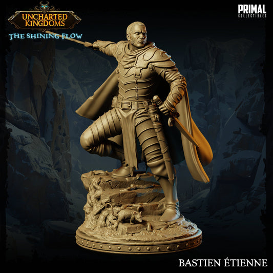 Human Male Assassin Bastien | Primal Collectibles | Compatible with D&D/AoS | Fantasy