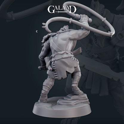 Gnoll Warrior | Galaad Miniatures | Compatible with D&D/AoS | Fantasy | Tabletop RPG