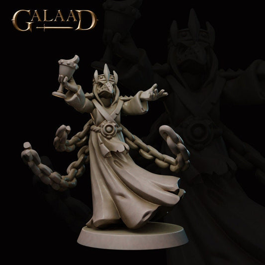 a figurine of a man in a costume