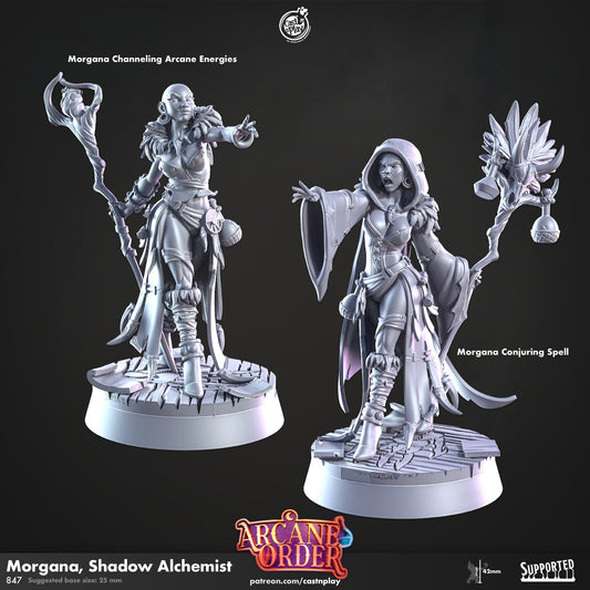 a couple of figurines are shown on a black background