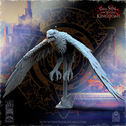 Royal Armored Eagles | The Beholder Miniatures | Compatible with D&D/AoS | Fantasy | Tabletop RPG
